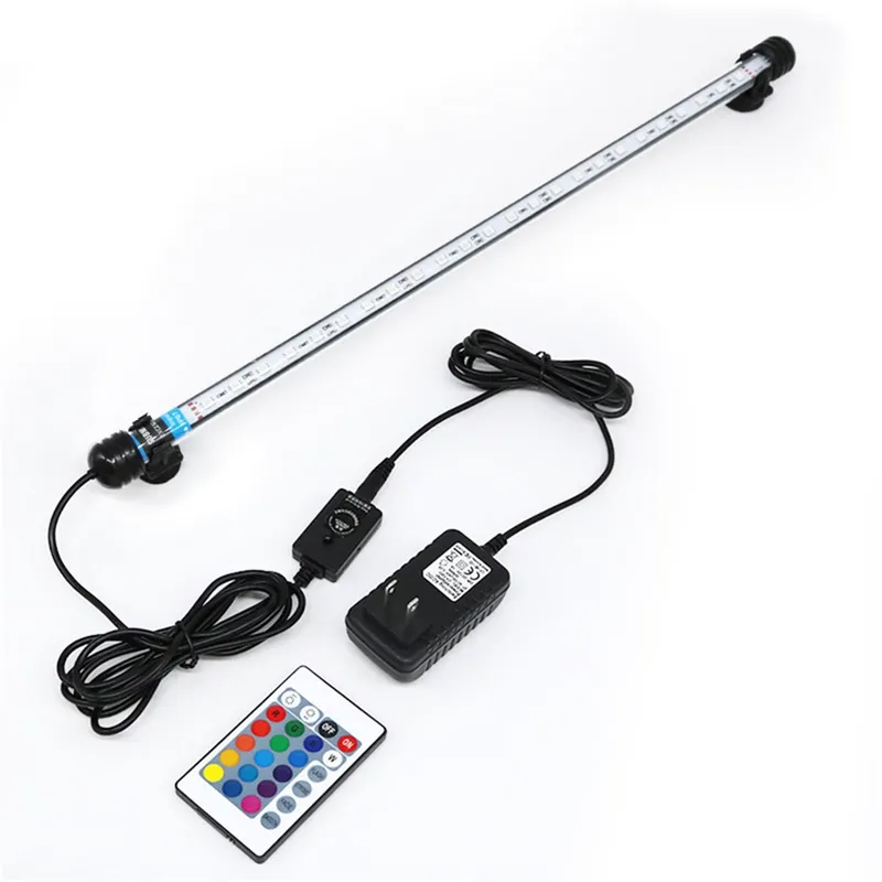 Aquarium Plant Light - GAKO GL-33T หลอดไฟสเปกตรัมเต็มรูปแบบ, ไฟ LED สำหรับตู้ปลาและพืชน้ำแบบกันน้ำสำหรับดำน้ำใต้น้ำ