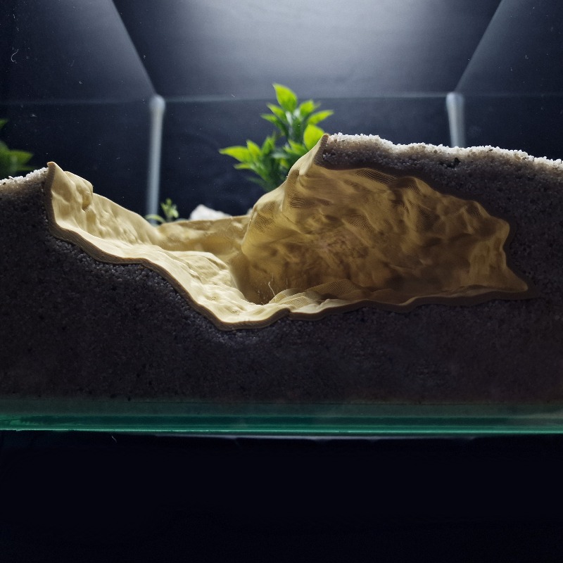 Aquarium Driftwood - ที่หลบซ่อนสัตว์เลี้ยงแบบหินธรรมชาติพิมพ์ 3 มิติ คุณภาพสูง - ที่พักปลอดภัย