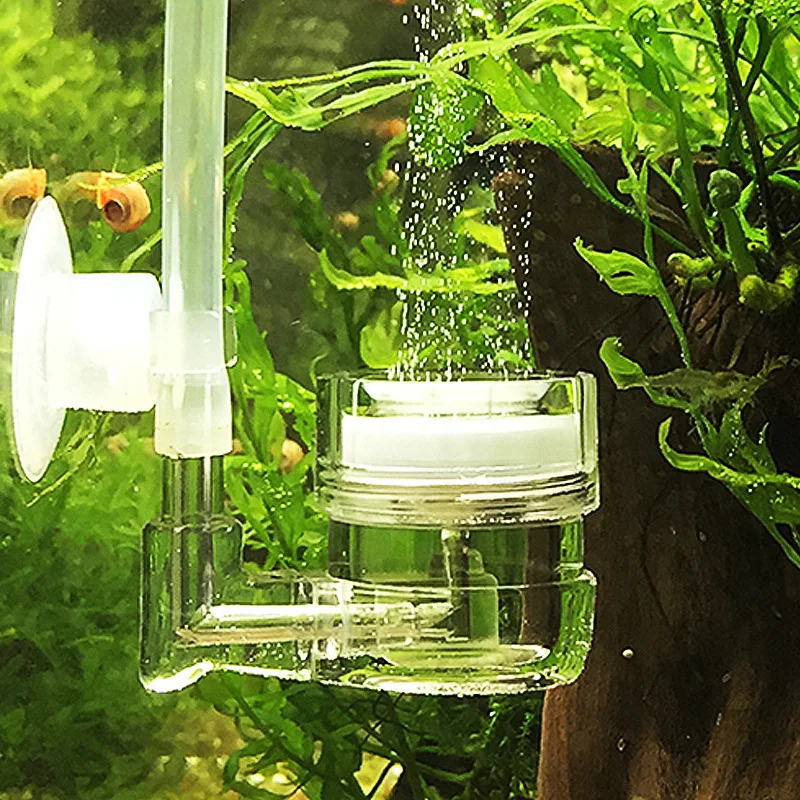 Live Plant Aquarium - เครื่องกระจายก๊าซคาร์บอนไดออกไซด์ 4 in 1 สำหรับตู้ปลา แบบแก้ว