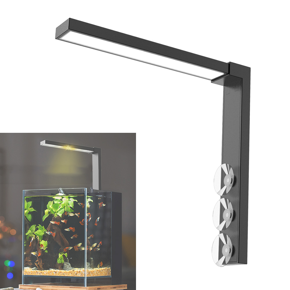 ABS ชามปลาขนาดเล็กไฟ LED ตั้งโ - Aquarium Plant Light บทวิจารณ์และราคา