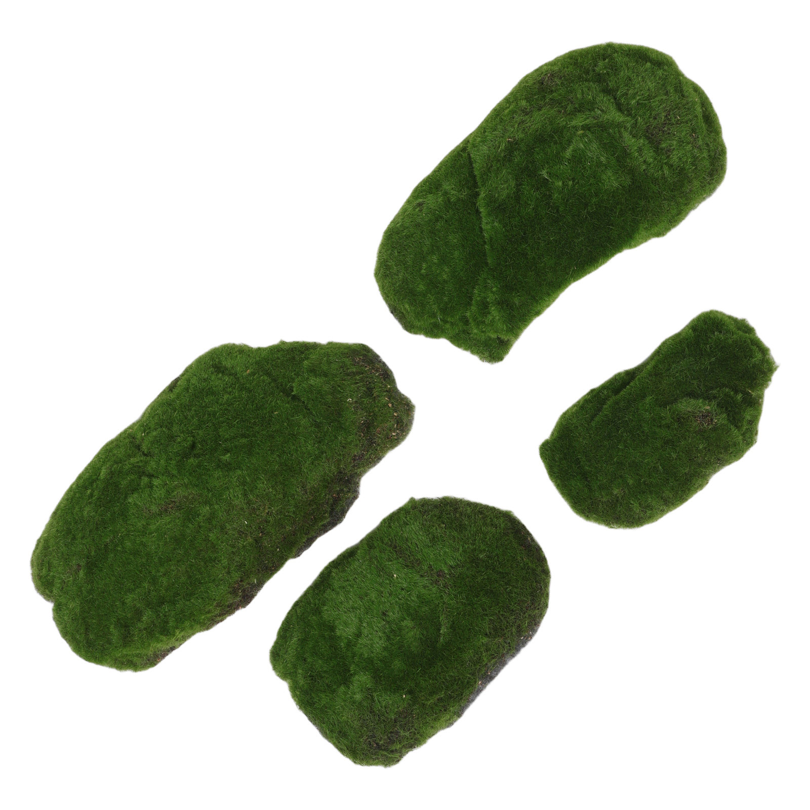 4 ชิ้น หินมอสเทียมตกแต่ง หินปร - Aquarium Moss บทวิจารณ์และราคา