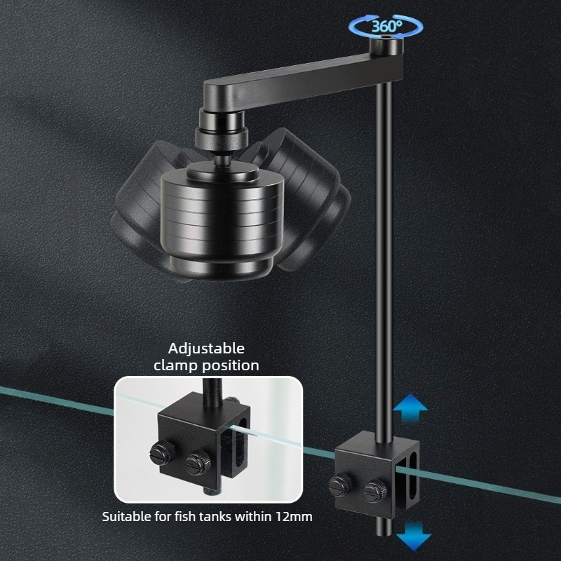 ไฟตู้ปลา LED 3 สี กันน้ำ ปรับไ - Aquarium Plant Light บทวิจารณ์และราคา