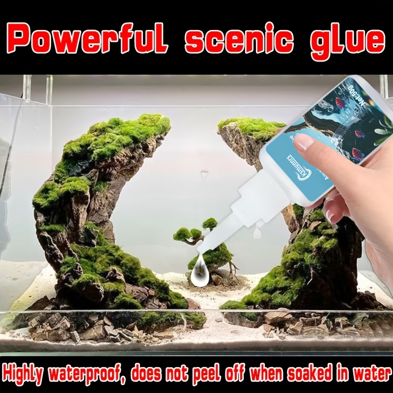 กาวติดตู้ปลา, กาวติดมอสและหญ้า - Aquarium Plant Substrate บทวิจารณ์และราคา