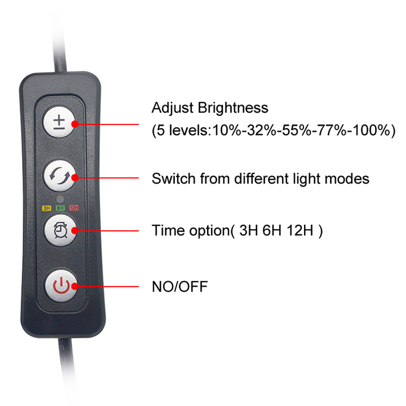 Aquarium LED Light สำหรับ16-64 - Aquarium Plant Light บทวิจารณ์และราคา
