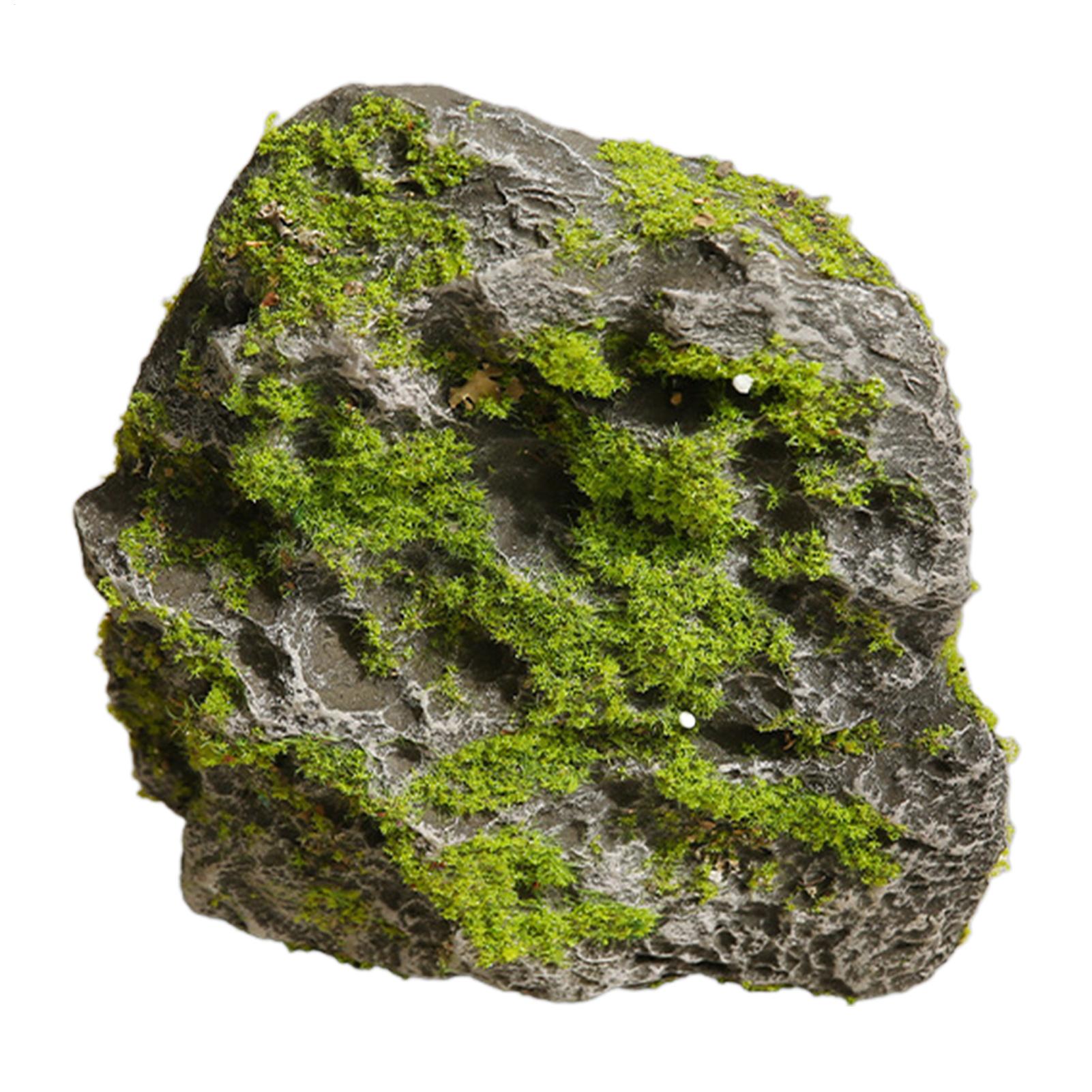 หินจำลองตกแต่งสวน หินมอสเทียมเ - Aquarium Moss บทวิจารณ์และราคา
