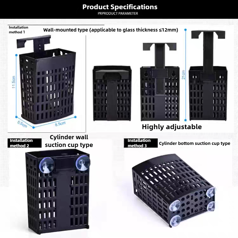 ตะกร้าแขวนตู้ปลาปรับระดับความส - Aquarium Plant Holder บทวิจารณ์และราคา