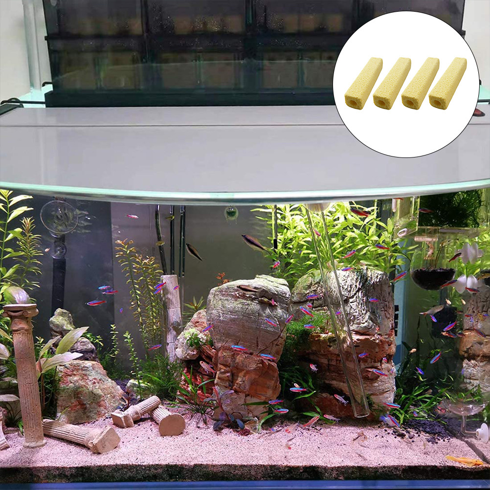 4 ชิ้น วัสดุกรองตู้ปลา บล็อกกร - Aquarium Planted Tank Filter บทวิจารณ์และราคา